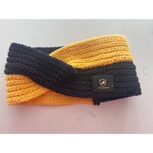 Love your Melon Harry potter hufflepuff yellow blk crochet Christmas colorblock